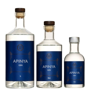 Apinya Gin collection 1L, 500ml, 200ml