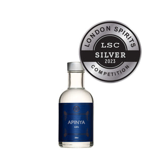 200ml Apinya Gin featuring London Spirits Silver Award
